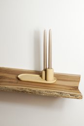 Beiges Tablett