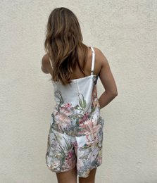 Completo due pezzi Floral Sense (camicia + pantaloncini)