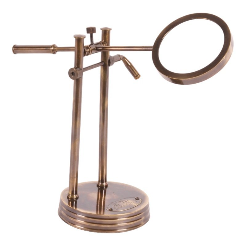 Magnifying Glass Standing 21 cm - Gold - 