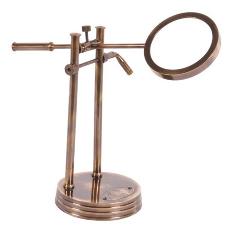 Lupe stehend 21 cm - Gold -
