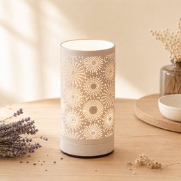 Diffusore di calore morbido - Calorya n°15 - Fondente Profumato - Lampada Profumatore in Metallo con Touch Control - Illuminazione d'Ambiente - Idea Regalo Originale