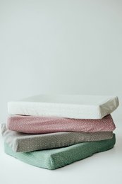 Coperchio di cambio del pannolino per pannolini Tisu, blush dot
