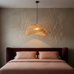 Maze hanging lamp organic natural