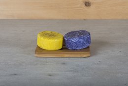 Jabonera de bambú para dos Champú en Barra o Jabón
