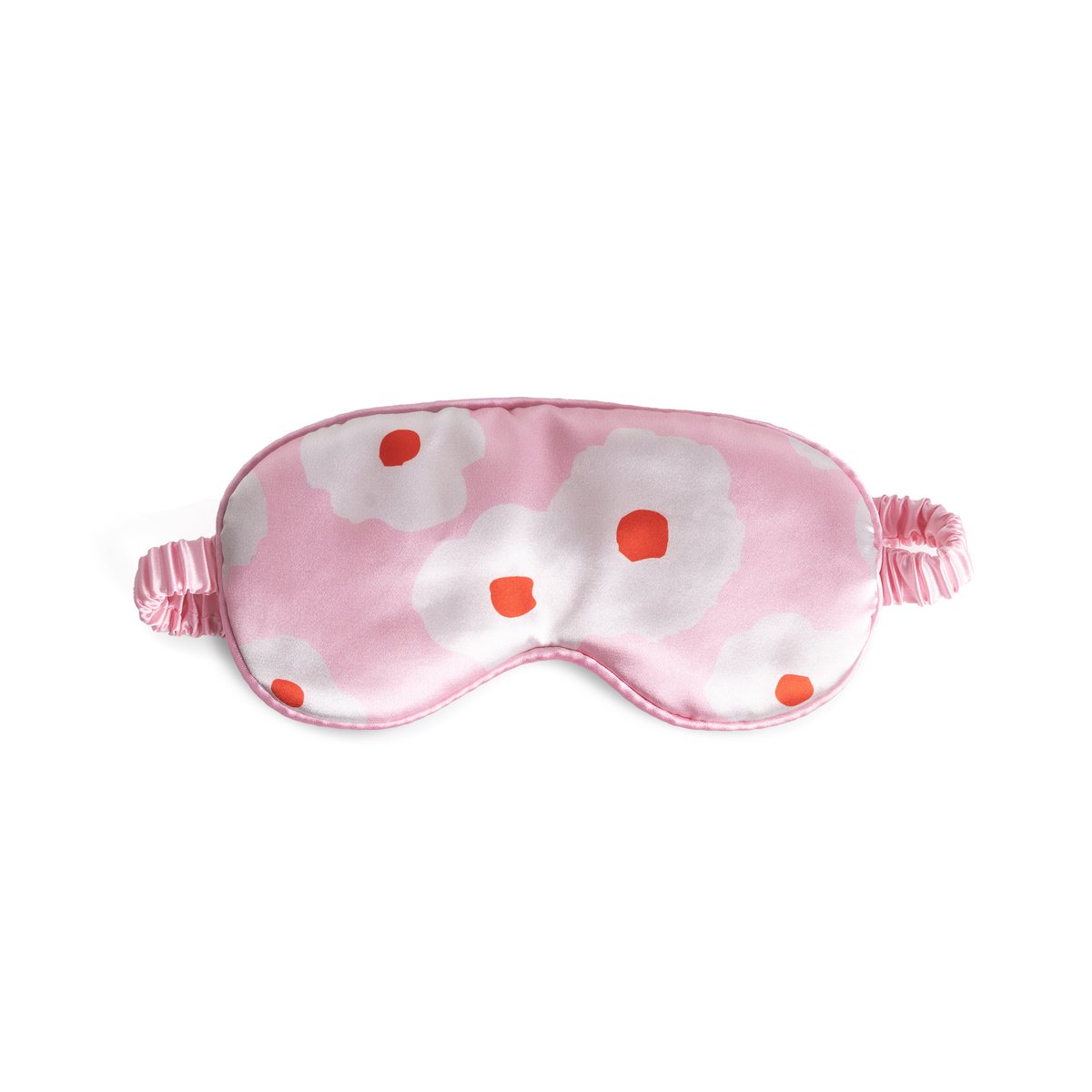 Masque oculaire floral rose hf
