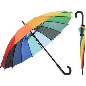 Regenschirm Regenbogen 98cm