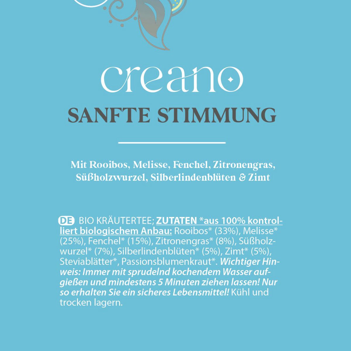 20er Pack Bio-Teebeutel Sanfte-Stimmung