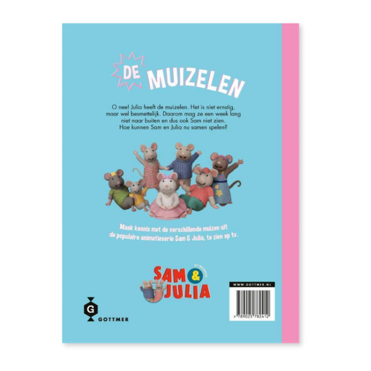 Kinderboek - Sam & Julia - De Muizelen (Nederlandstalig)