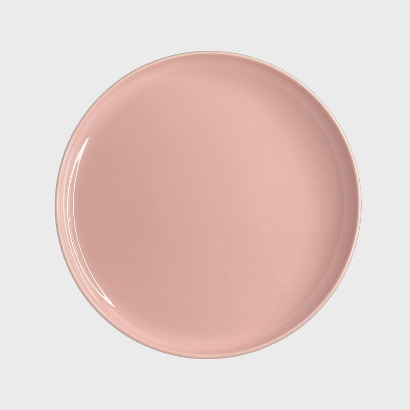 Elements Pink Salmon Dessert Plate