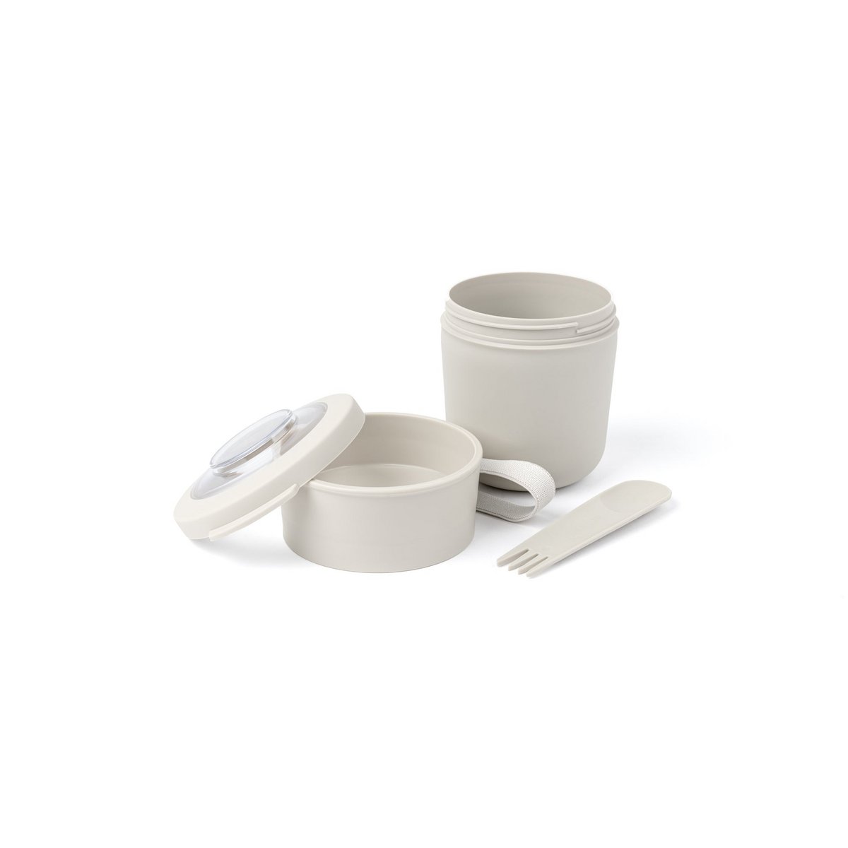 Tylla Duo Breakfast Bowl – Separate Compartments for Granola & Yoghurt On the Go (150ml + 450ml)