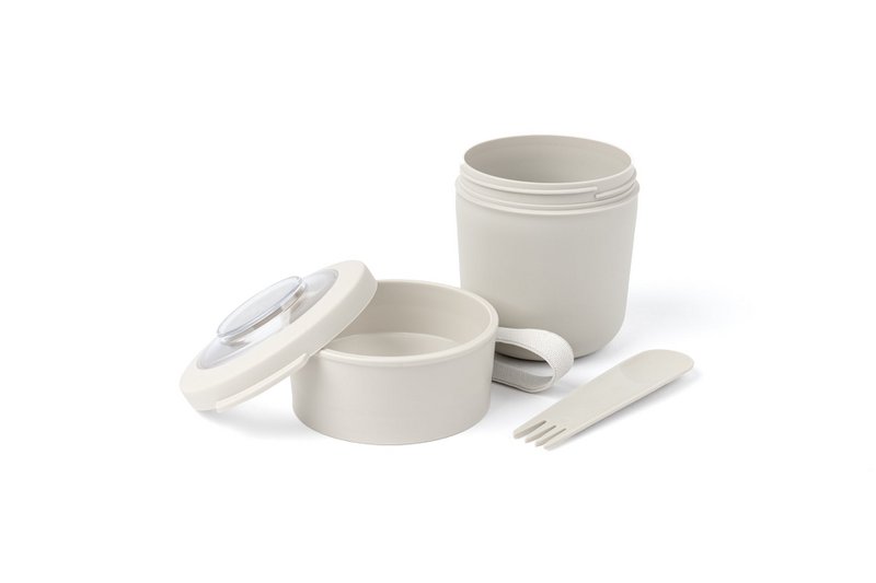 Tylla Duo Breakfast Bowl – Separate Compartments for Granola & Yoghurt On the Go (150ml + 450ml)