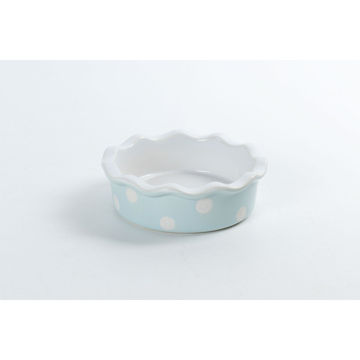 Petit plat à tarte bleu pastel Isabelle Rose
