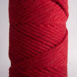 Sensy Premium 3 mm - cordoncino macramè a filo singolo in cotone riciclato al 100%.