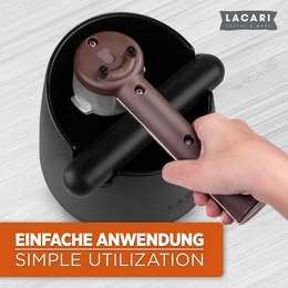 Knock-off beholder - knock-off beholder lavet af genanvendeligt plastik