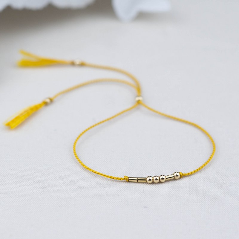 Morsecode Armband "Meer"