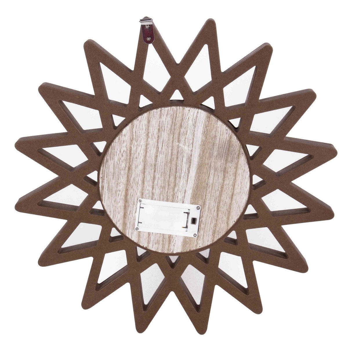 WOOD SUN MIRROR LIGHT