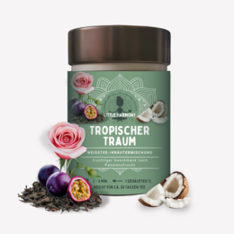 Tropical dream - white tea in a tea tin