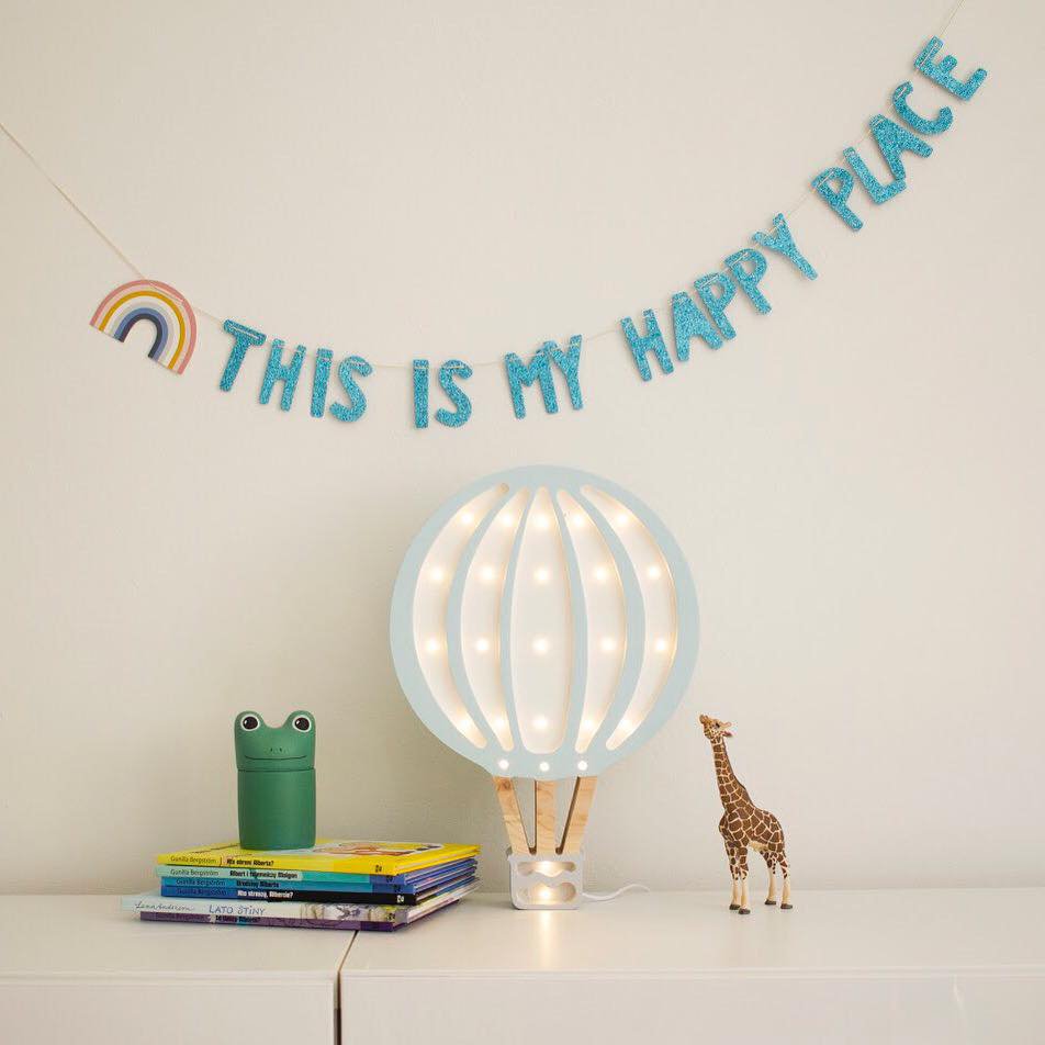 LITTLE LIGHTS VARMTLUFTBALON LAMPE