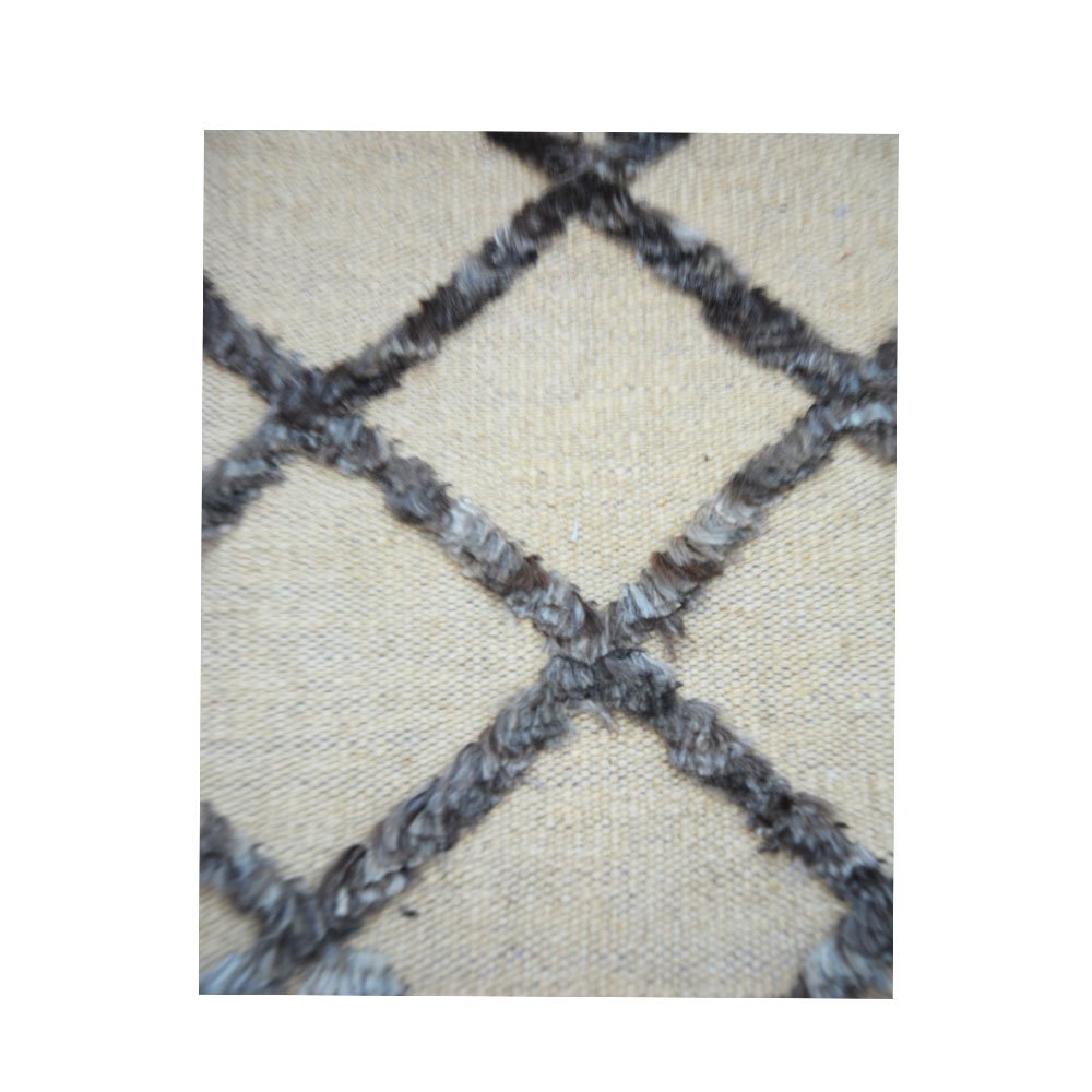 IKAT Sivas Tan Brown Kelim Teppich