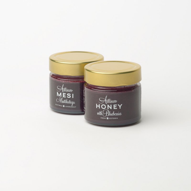 Honey with Blueberries
