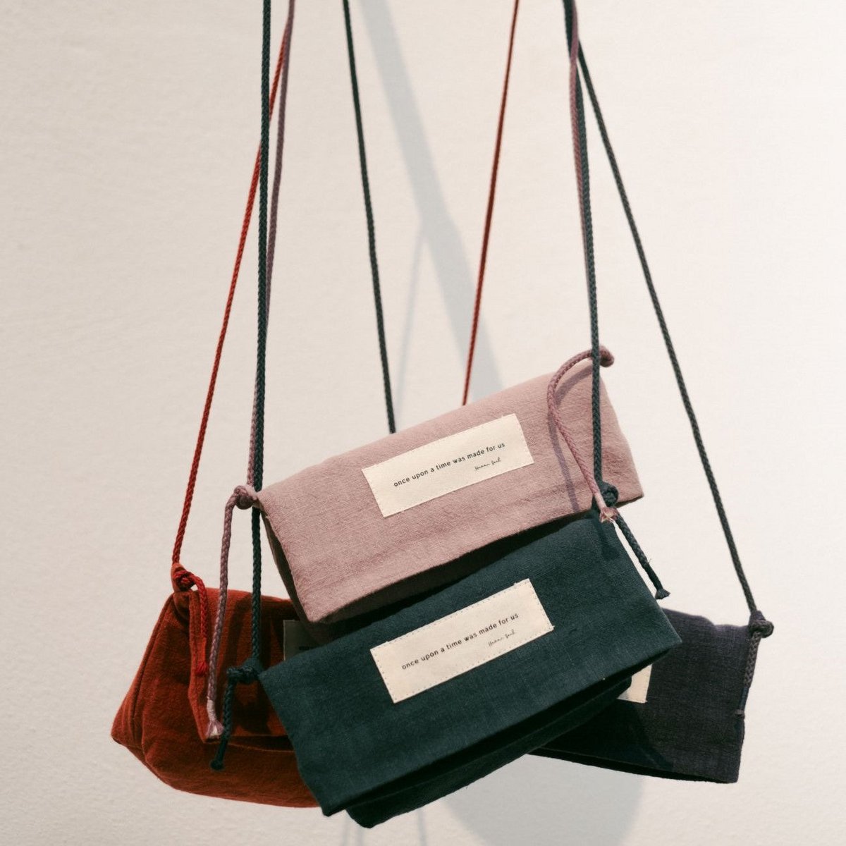11h Moon Time - Mini borsa di lino