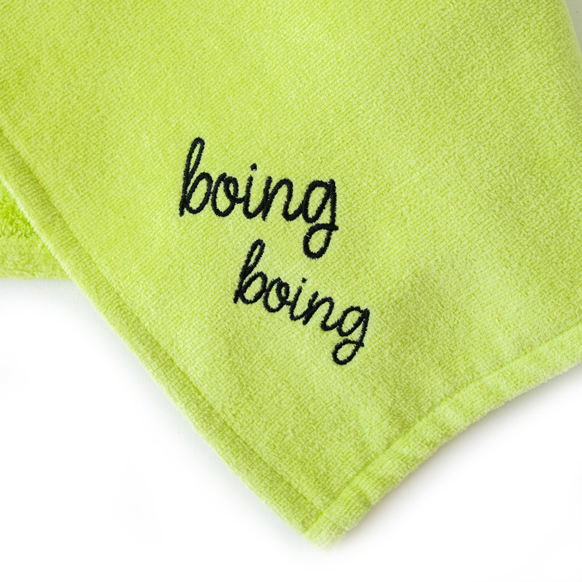 Milk&Moo Cacha Frog Toallas de baño para bebé con capucha, 100% algodón, unisex, 27,5 x 47 pulgadas
