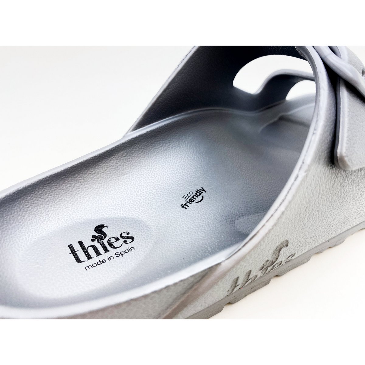 thies 1856 ® Ecofoam Sandal vegan silver