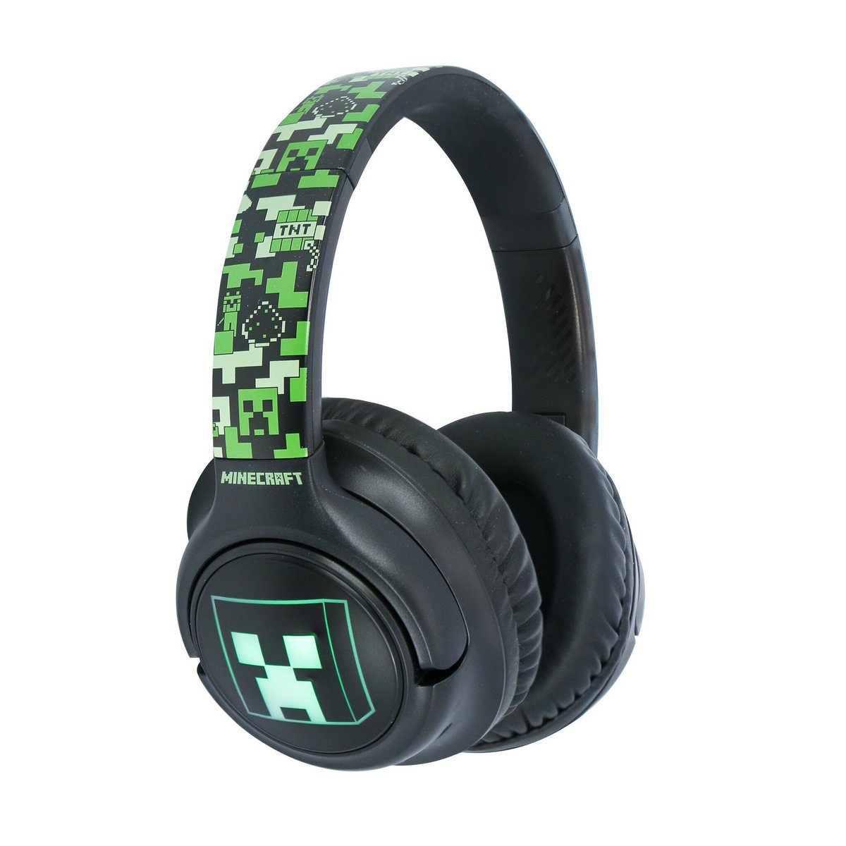 Minecraft - Led Light Up - bluetooth headphones