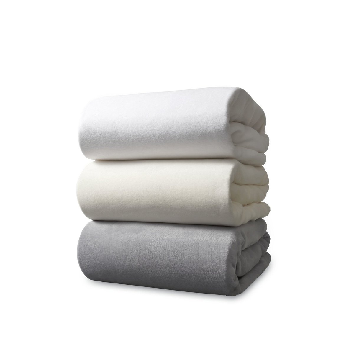 Velour kappelagen - Hvid