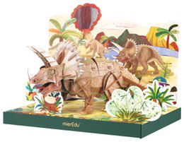 MierEdu - Puzzle 3D mobile - Tricératops