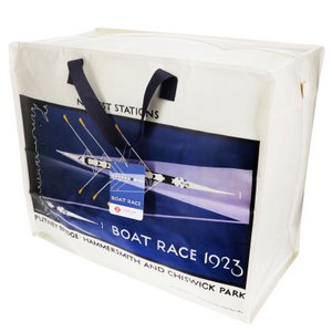 Jumbo opbergtas - TfL Vintage Poster "Boat Race"
