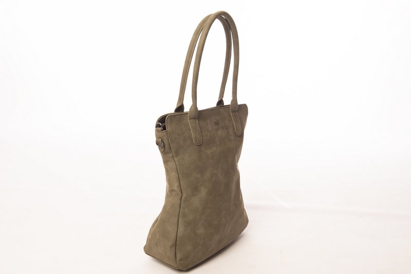 Hand/shoulder bag dark green