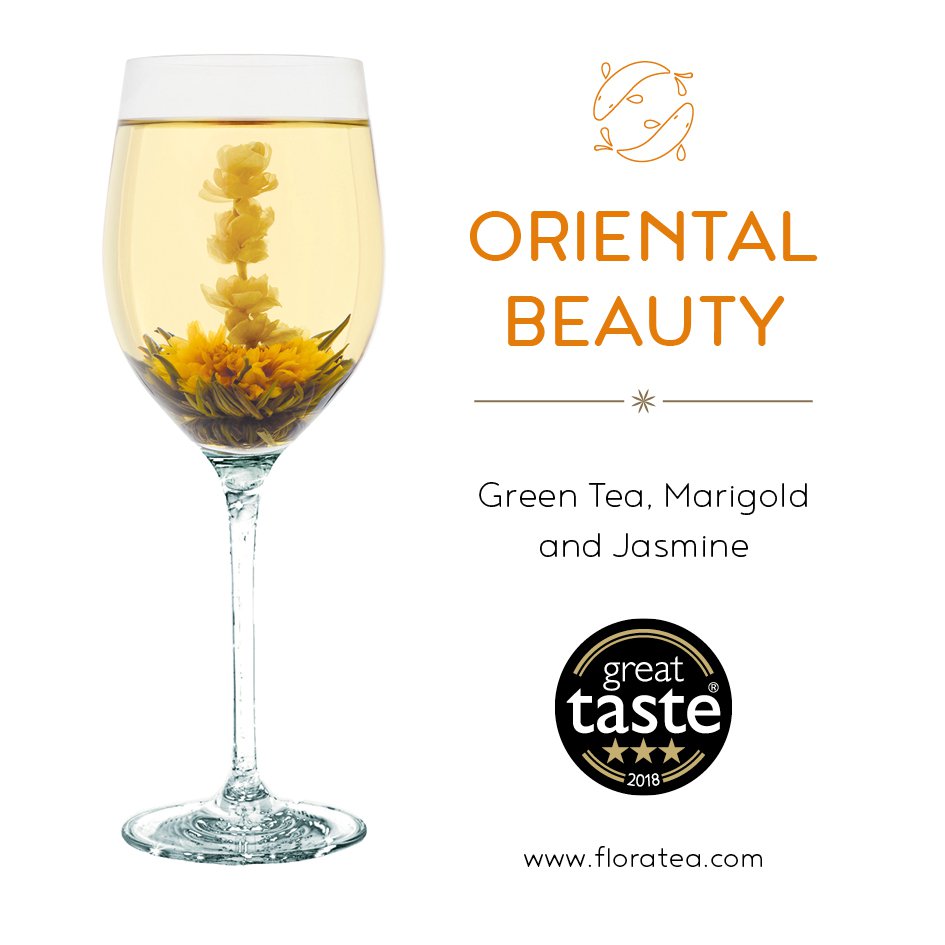 Flora Tee Orientalische Schönheit