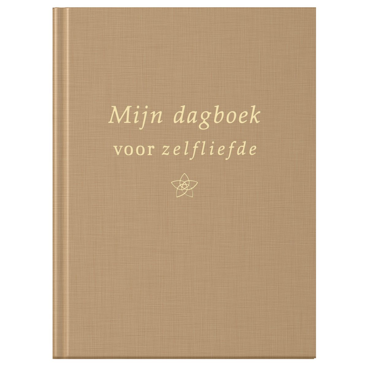 Fyllbooks Tagebuch für Selbstliebe - Leinenkamel mit Goldfolie