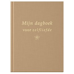 Fyllbooks Tagebuch für Selbstliebe - Leinenkamel mit Goldfolie