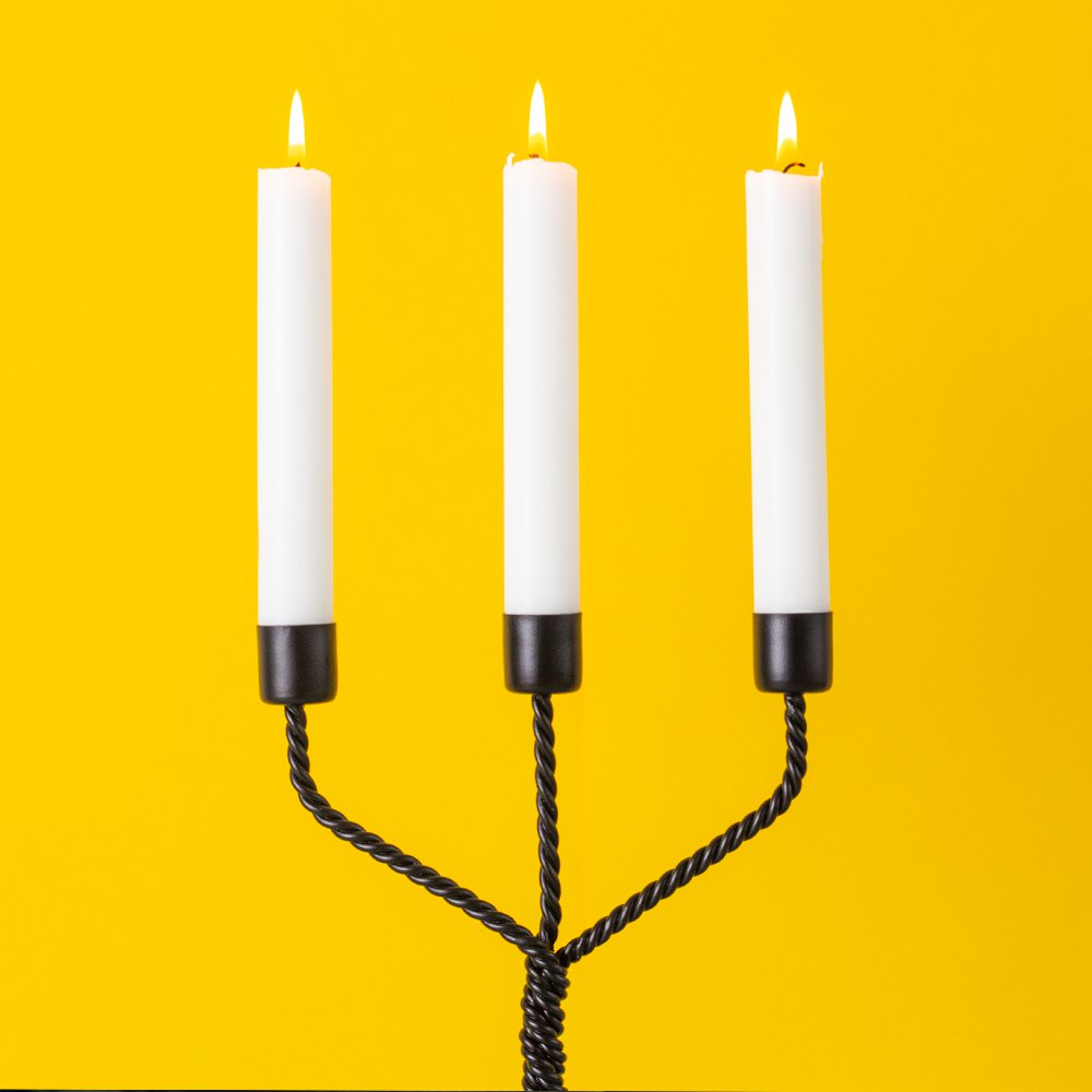 TWISTED CANDLEHOLDER