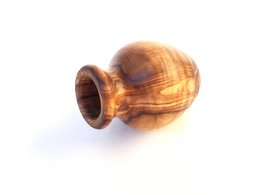 Tandstikkerholder "Vase" Tandstikkedispenser lavet af oliventræ
