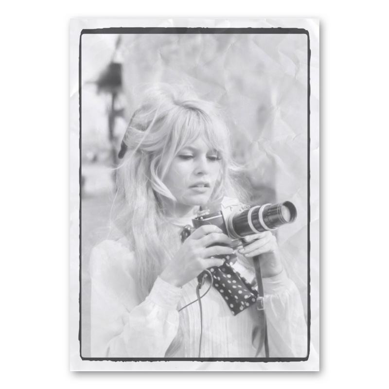 Smil til hende! Brigitte Bardot