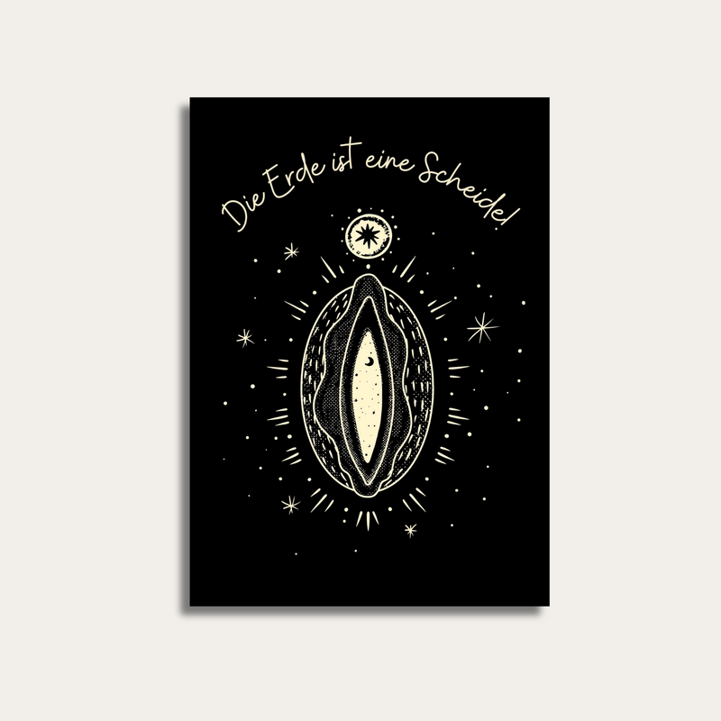 Postcard | The earth is a vagina