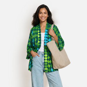 Short kimono, MEDEA, green