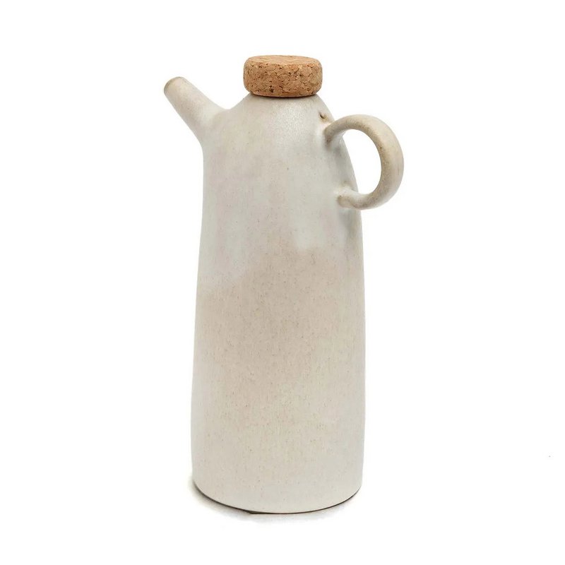 Die Olivenölflasche N ° 78 - Weiß