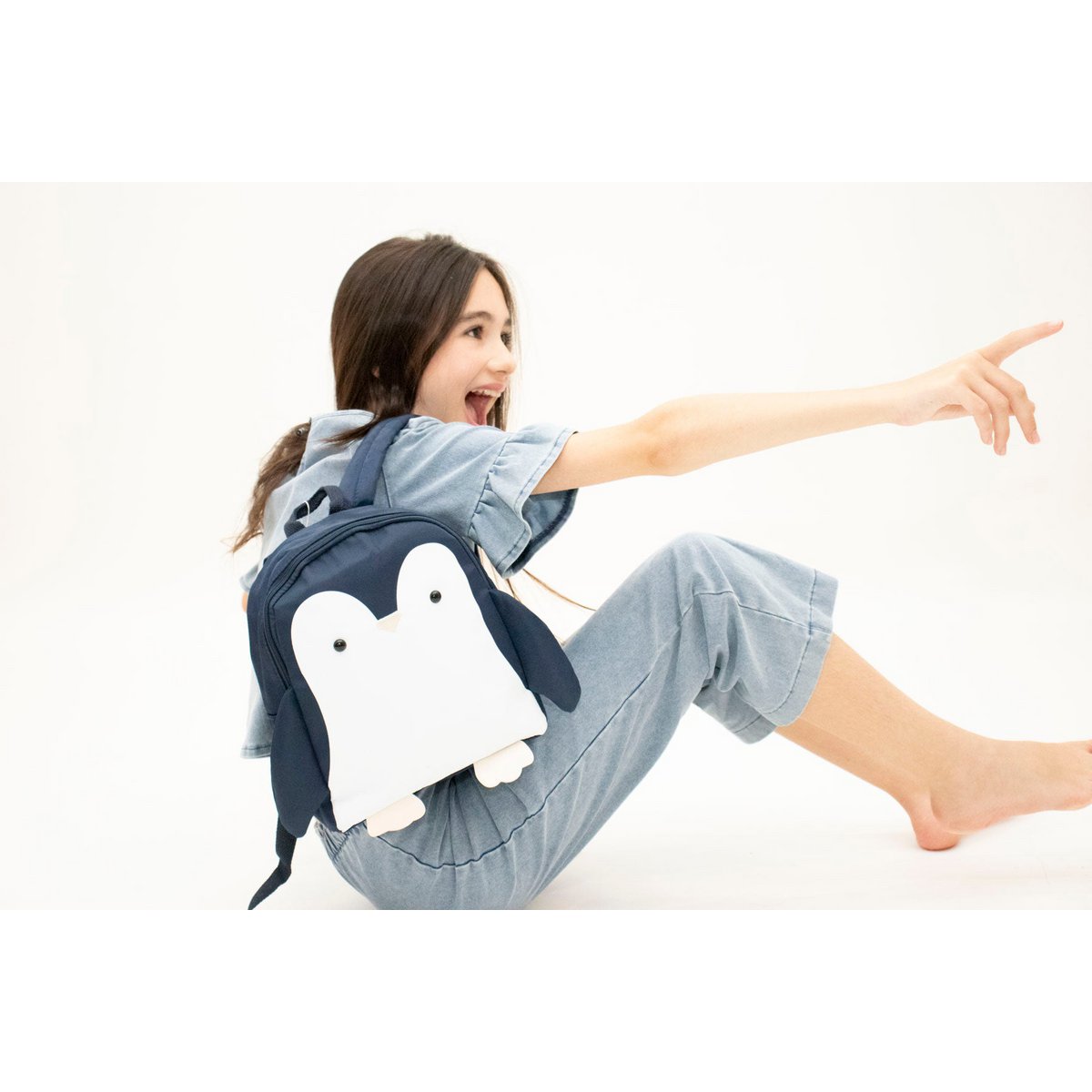 Animal fashion backpack for children "the little penguin" - Miyu Marine
