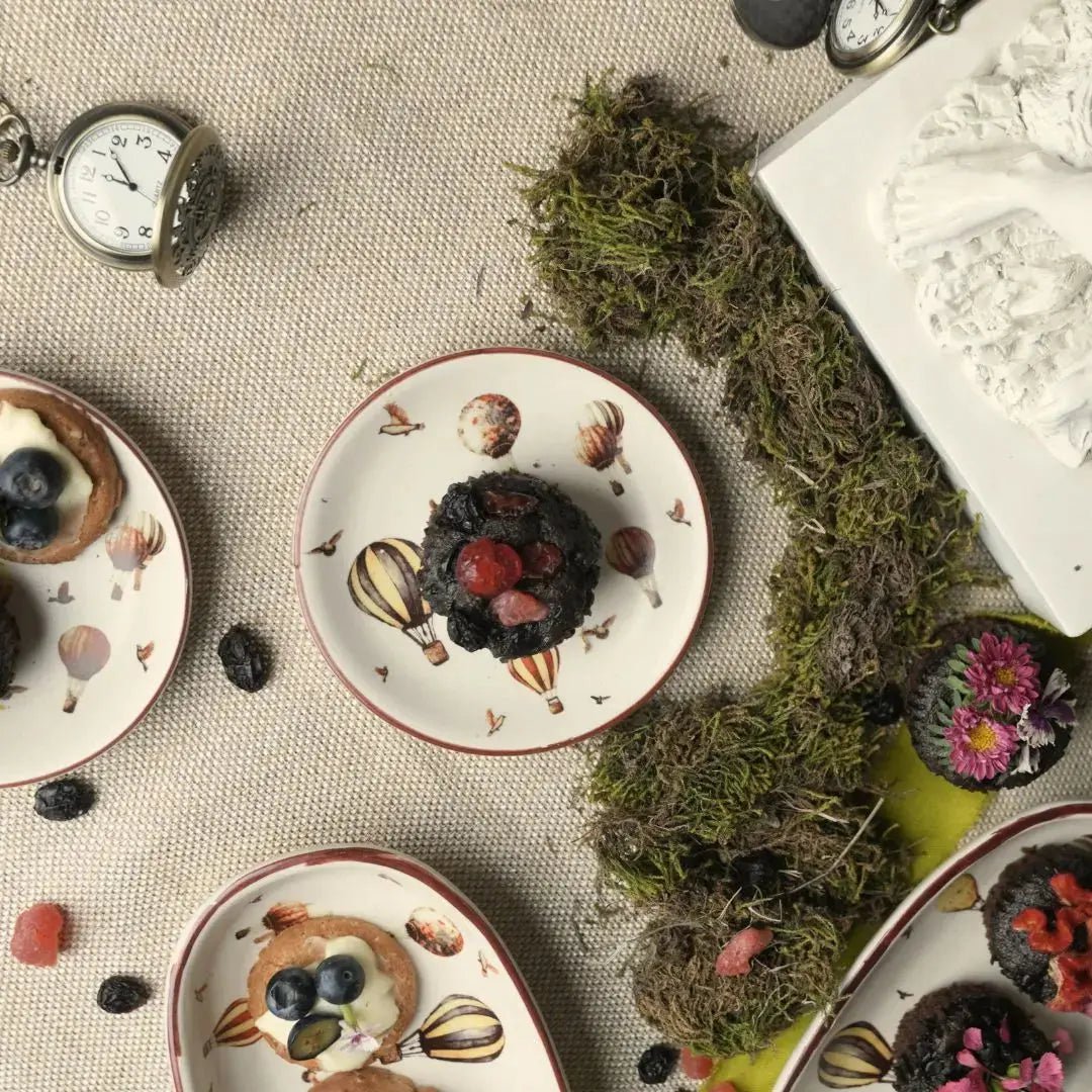 Dinner Plate | Handcrafted Serving Vintage Hot | Stoneware