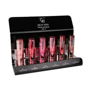 Glow Kiss getönter Lippenbalsam Display