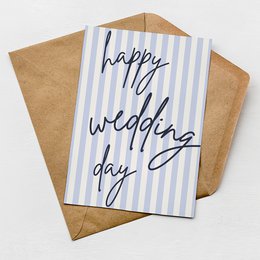 Glückwunschkarte zum Hochzeitstag