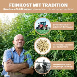 Sanuus Allgäu organic hemp oil cold pressed 500ml +omega -3 - purely from unpainted hemp seeds from Germany