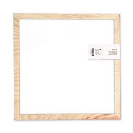 Magnetic chalkboard with wooden frame (40x40cm)