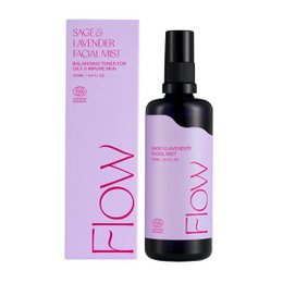 Sage & Lavender Floral Water Facial Mist - Balancing & hydrating face spray