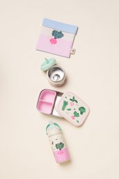 Pudełko śniadaniowe ze stali nierdzewnej dla warzywnych przyjaciół