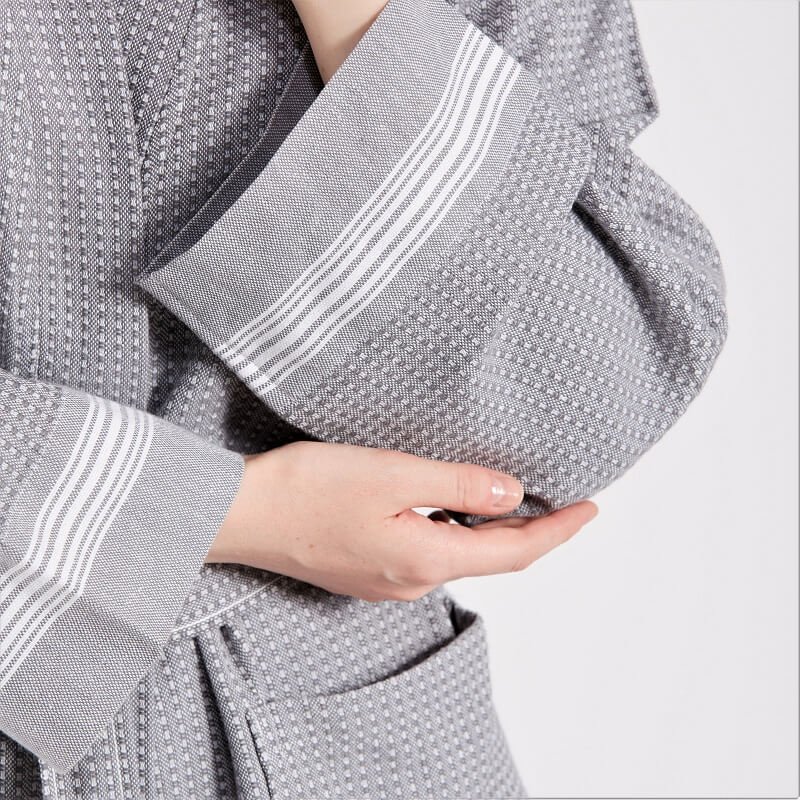 Tuana Baumwoll-Hammam-Unisex-Bademantel
